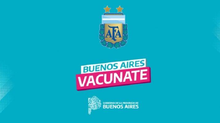 Provincia y AFA vacunarán a planteles de primera, ascenso, inferiores y Fútsal