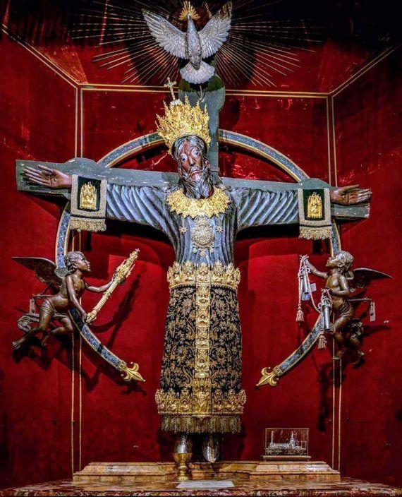 La imagen de madera más antigua de la Crucifixión