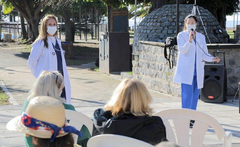El Servicio de Nutrición del Hospital de San Isidro visitó Puerto Libre