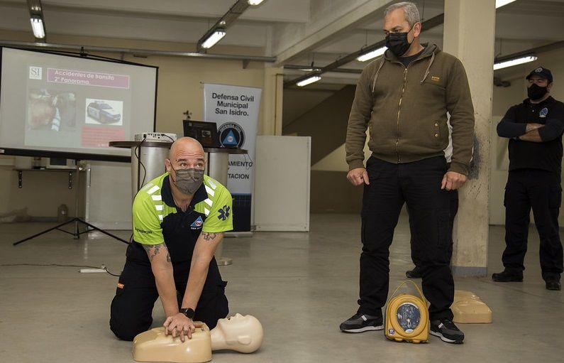 San Isidro: Talleres de primeros auxilios y RCP para aspirantes al patrullaje municipal
