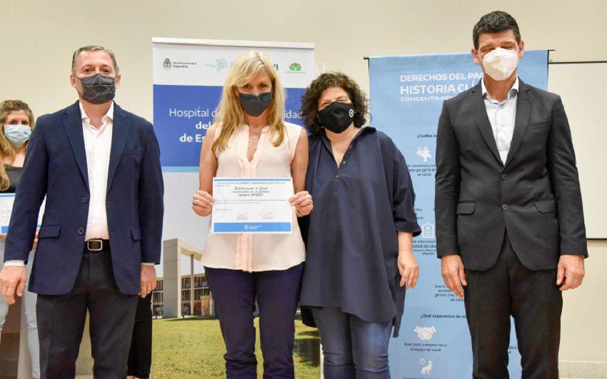 El Garrahan fue distinguido por el Ministerio de Salud por su compromiso con la calidad en salud