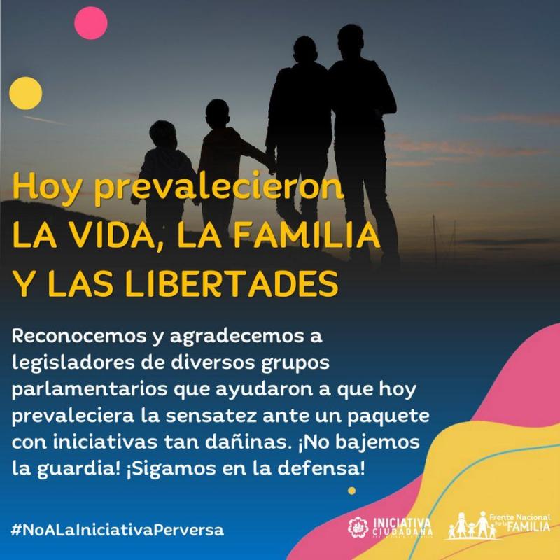 Se frena bloque de 48 reformas constitucionales proaborto e ideología de género en México