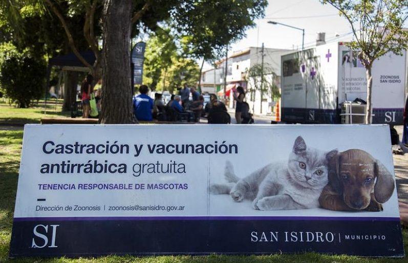 San Isidro: en 2021 el Municipio alcanzó cifras récord de vacunación y castración de mascotas