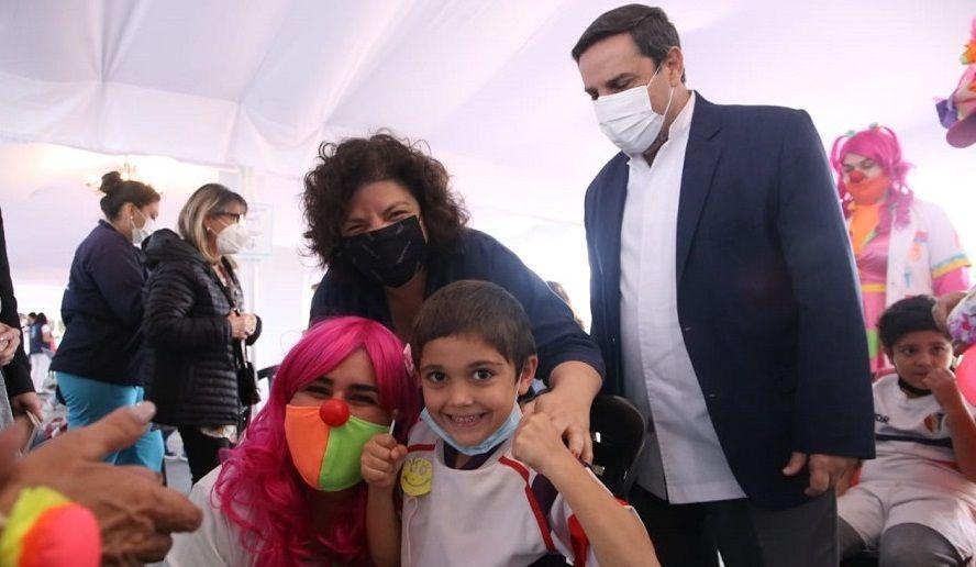 Vizzotti lanzó la Semana de la Vacunación en las Américas a nivel nacional