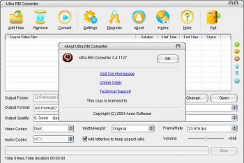 Pasar de rmvb a avi - ultra rm converter