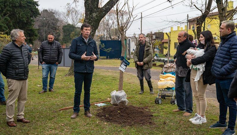 San Isidro: plantan un árbol por cada bebé nacido en el Hospital Materno Infantil