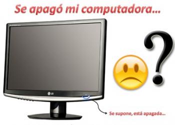 Causas por las que una computadora se apaga frecuentemente