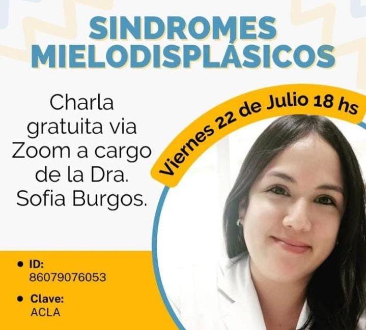 Charlas sobre linfomas, mielofibrosis y síndromes mielodisplásicos