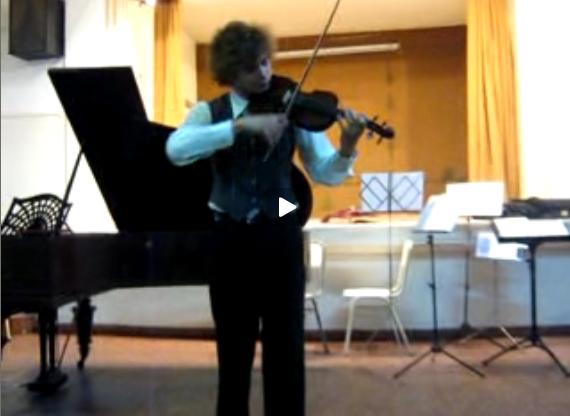 Solo de violín maty