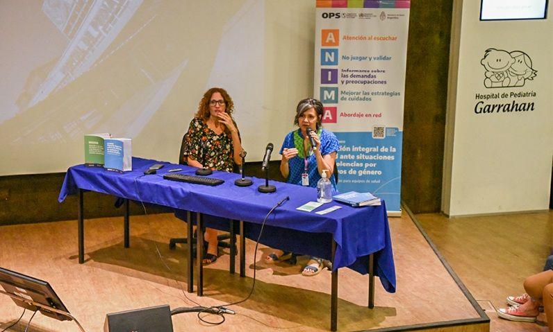 Salud presentó en el Garrahan el manual clínico para la atención integral ante situaciones de violencia por motivo de género