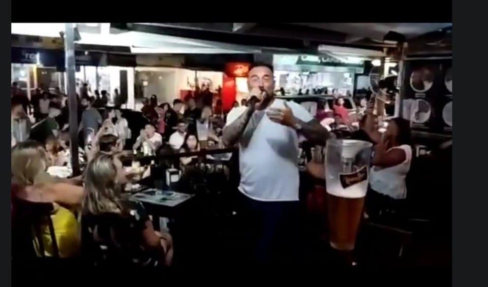 GIRA BRASIL 2023, SHOW EN ¨BARRACAO¨, CANASVIEIRAS.