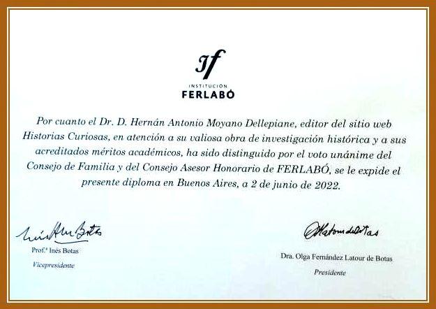 Reconocimiento para “Historias Curiosas”