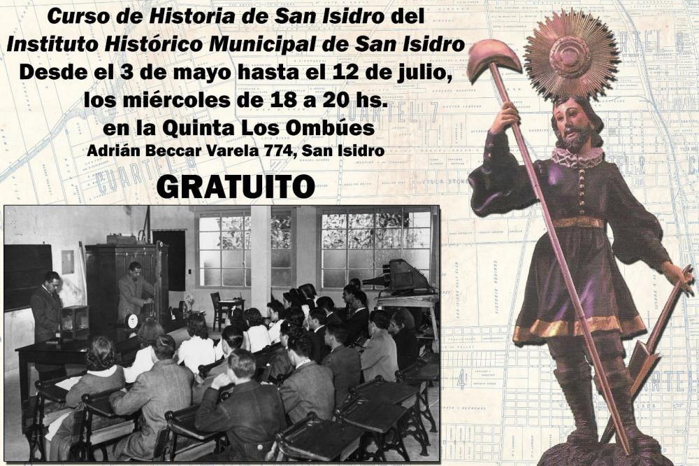 Curso sobre historia de San Isidro