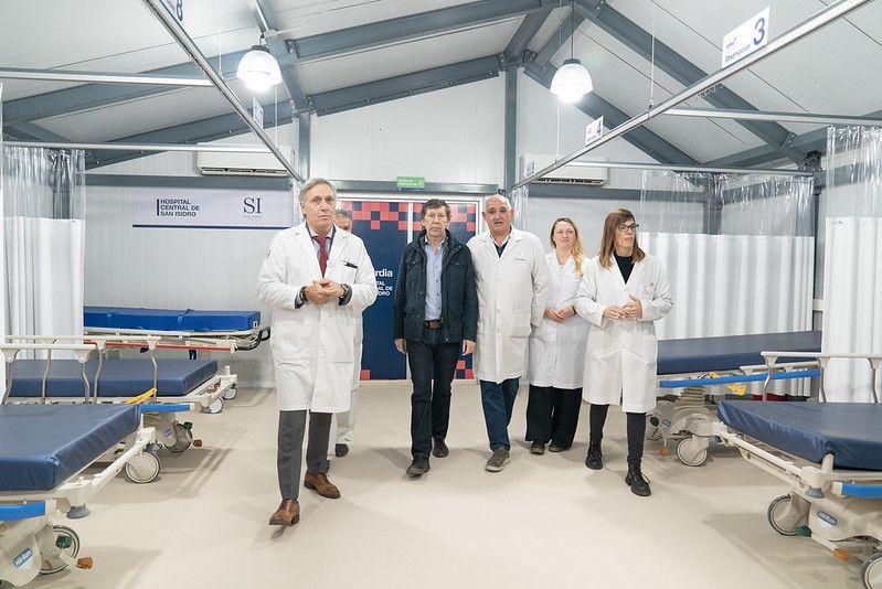 Inauguraron la nueva Guardia de Hospital Central de San Isidro