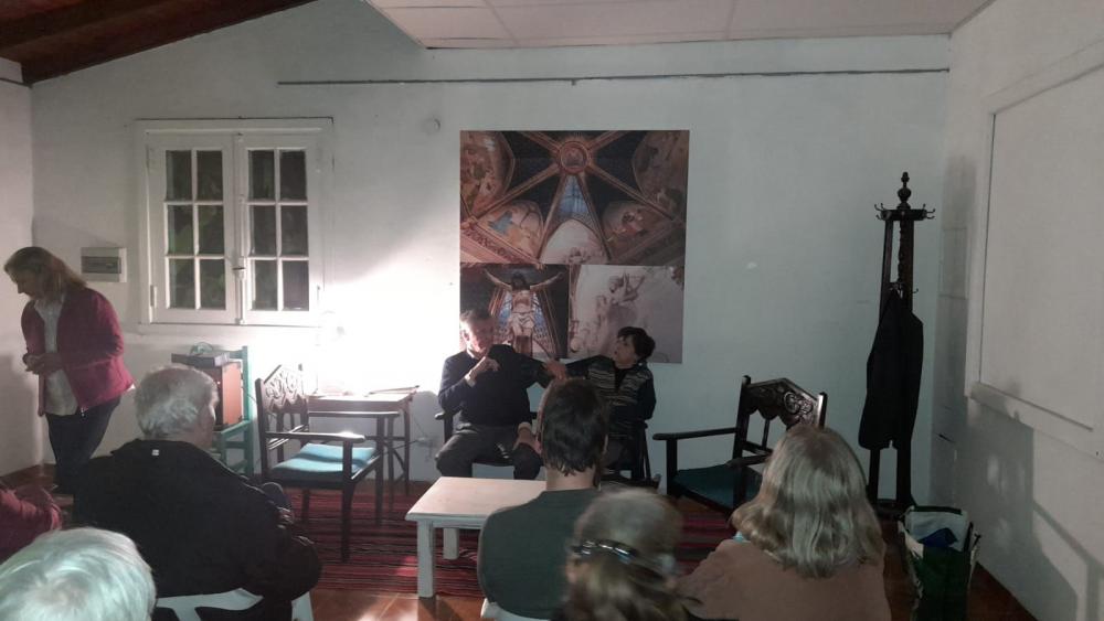 Presentación de un libro en General Pacheco