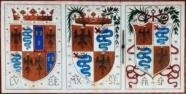 El castillo visconteo de Pandino en la provincia de Cremona