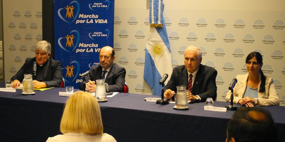 PRESENTACIÓN DE LA 11ª MARCHA POR LA VIDA EN EL CONGRESO NACIONAL