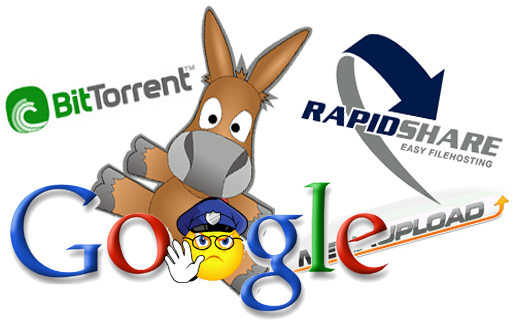 Google arremete contra el P2P y lo suprime de sus búsquedas 