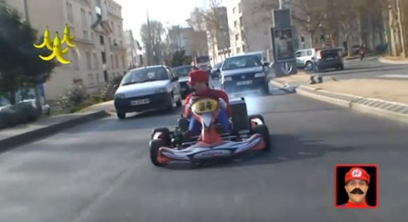 El Super Mario Bros Kart de la vida real (Video)