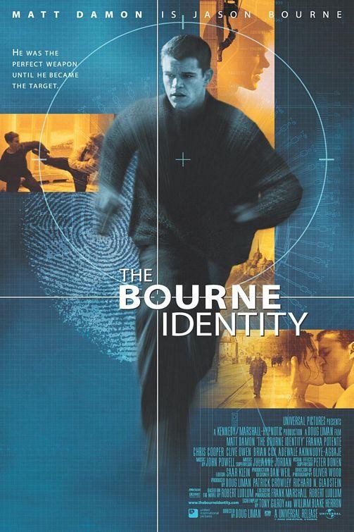 1) THE BOURNE IDENTITY (identidad desconocida)