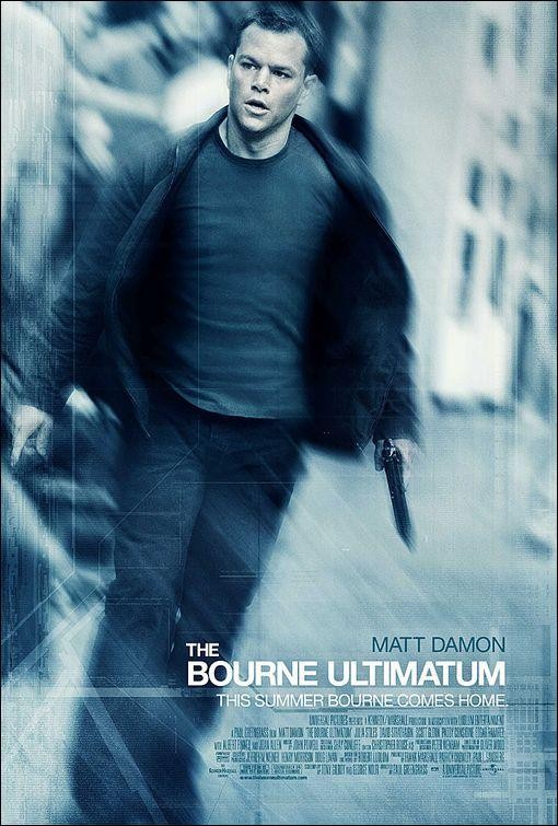 3) THE BOURNE ULTIMATUM (El ultimátum de Bourne)
