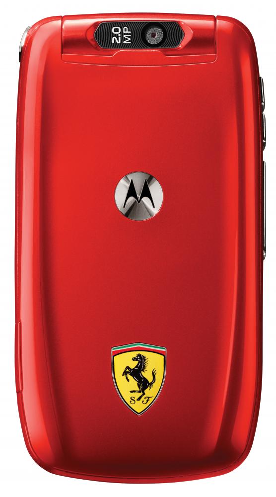 ....para los dipleros fanáticos de los fierros: así es el nuevo Motorola-Nextel-Ferrari...