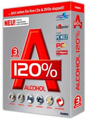 Alcohol 120% Retail v2.0.1.2033 Final [Varios Servidores]