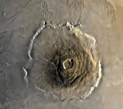 ¿Sabías que el Volcán más grande que se conoce no se encuentra en la Tierra?