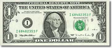 ¿Por qué los dólares son verdes?