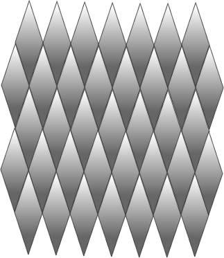 Rombos grises – Ilusion optica