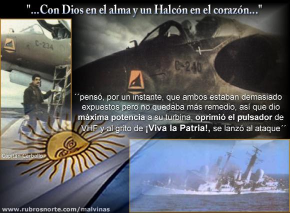 Un hecho que marco para siempre la valentía y el coraje del soldado argentino.