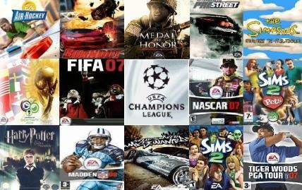 Pack de 15 juegos de EA Games [Celular] 
