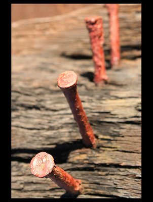 Los clavos en la puerta: Adaptación de un cuento tradicional. 