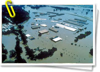 A mayor emisión de CO2, mayor riesgo de inundación 