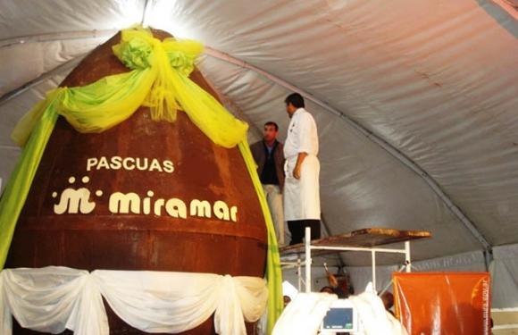 En Miramar se comerá este domingo el huevo de pascuas más grande de América