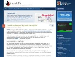 Usando expresiones regulares con mysql