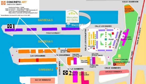 Hoy 1º de Mayo, el Puerto de Frutos está abierto.