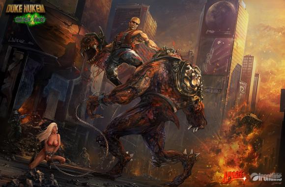 Duke Nukem: Critical Mass (2011)[NDS][Multi5][Fs]