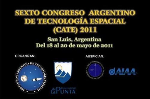 Realizarán el VI Congreso de Tecnología Espacial
