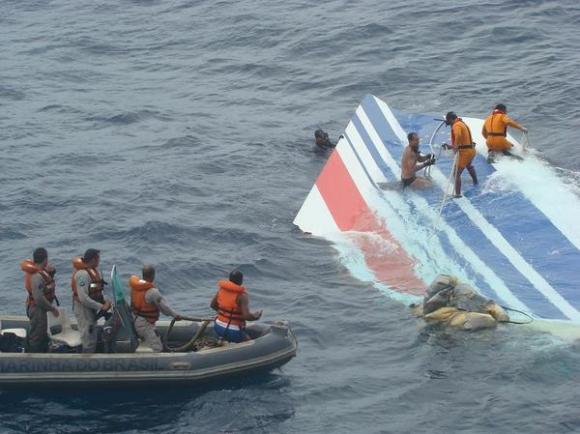  la caída del avión de Air France