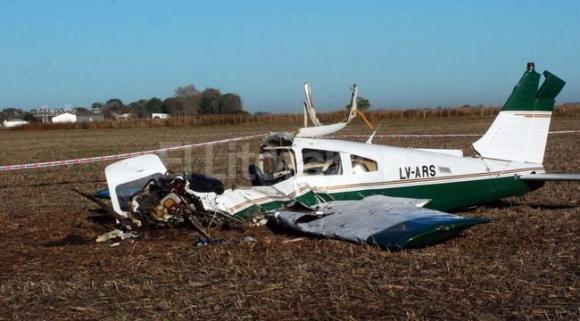 Se estrelló una avioneta en Venado Tuerto: cuatro muertos