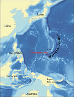 ¿Sabías que la fosa de las Marianas es el lugar más profundo del planeta?
