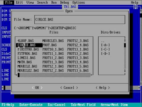 Tutorial de QBasic 