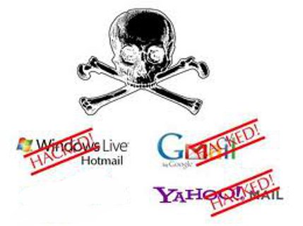 Ataques contra los tres servicios de mails más populares de la web