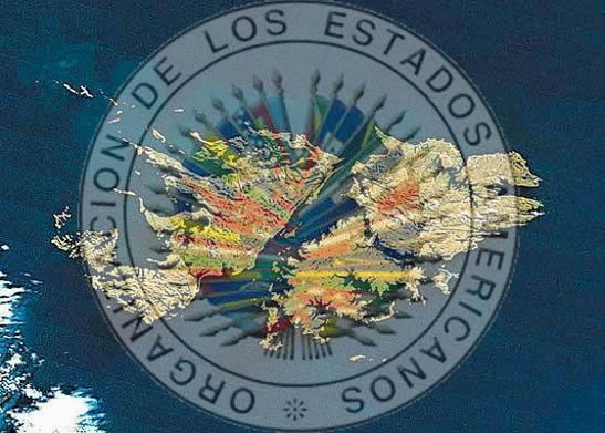 La OEA aprueba una resolución de apoyo a Argentina por el conflicto sobre las Malvinas