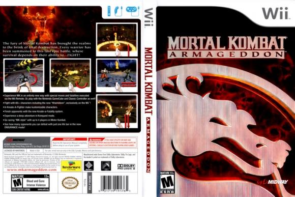 Mortal Kombat Armageddon [Wii] [Pal] [Español] + Dolphin [Emulador]