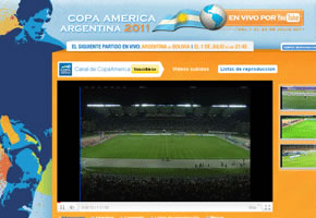 La Copa América se verá en vivo por YouTube