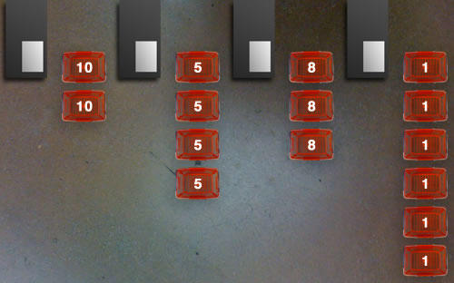 Que fila avanza más rapido en un supermercado?