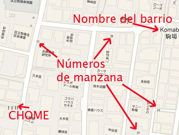 ¿Sabías que en Japón las calles no tienen nombre?