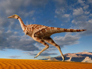 Encuentran el primer dinosaurio con un sólo dedo